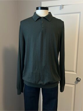 GAP Merino Polo Sweater - Sz L